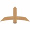 Ekena Millwork Bellingham Timber Gable Bracket, Western Red Cedar, 48"W x 24"H x 3 1/2"D x 5 1/2"F, 12/12 Pitch GBW048X24X0406BEL00SWR - alternate 1